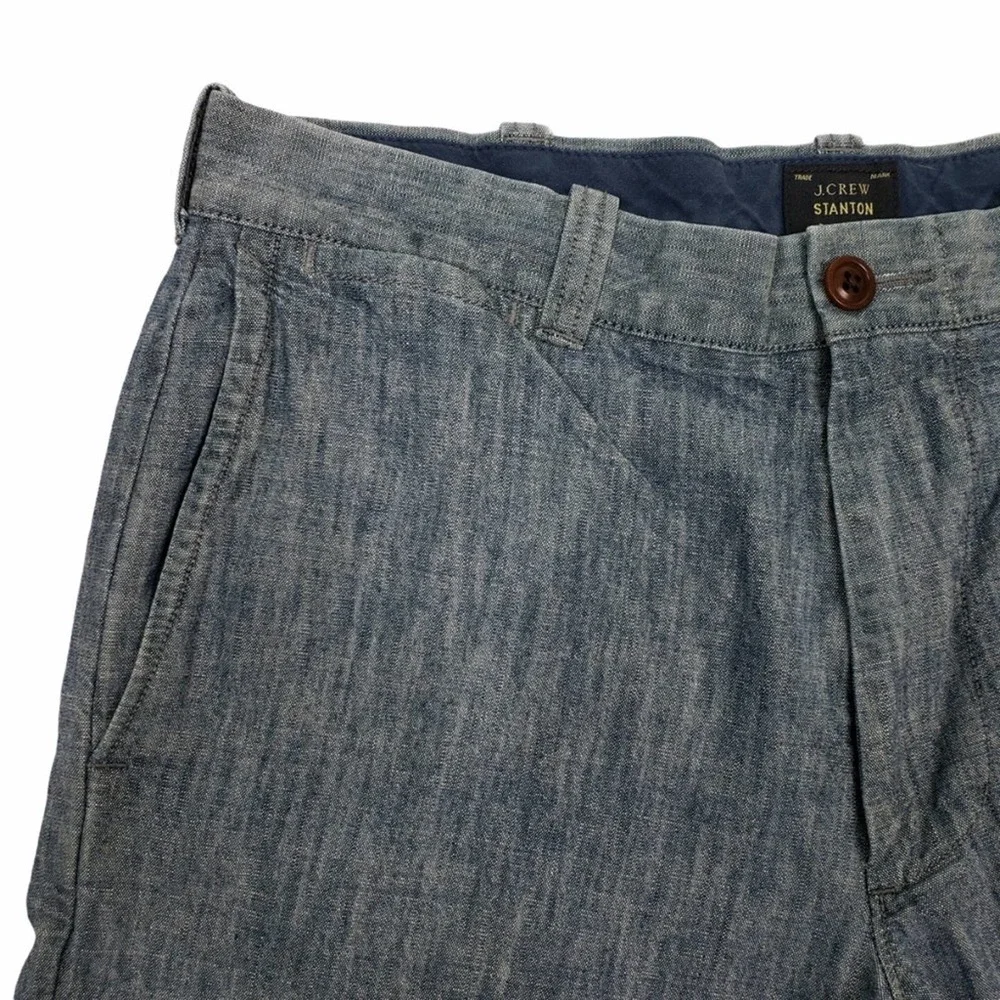 J Crew Men's Stanton Chino Shorts VGC - Picture 3 of 9